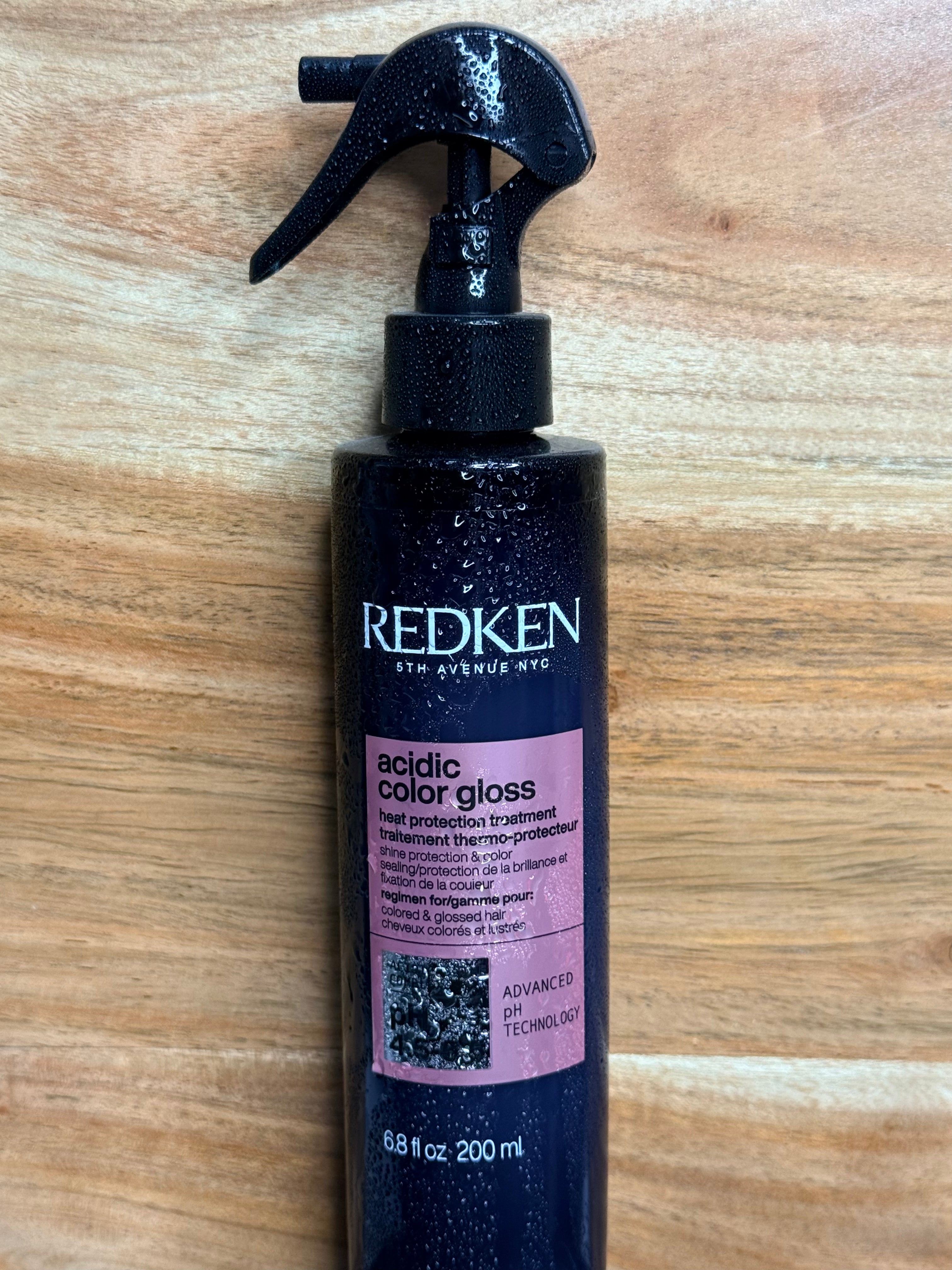 Redken Acidic Color Gloss: Heat Protection Treatment