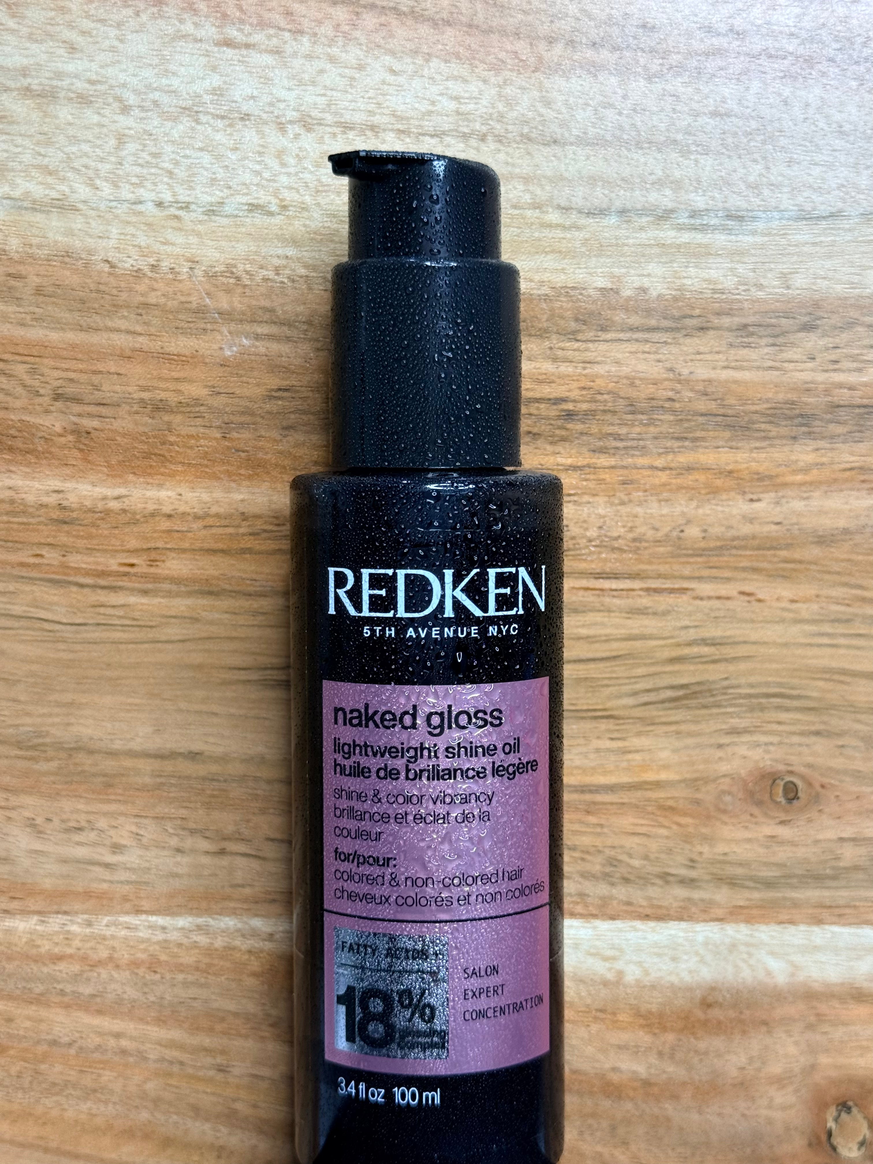 Redken Naked Gloss: Lightweight Shine Oil